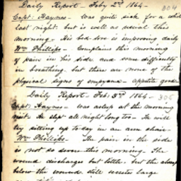 Improve alt-text: "	 B. W. Allen Confederate Hospital Reports, Part 09". Accession #4081.University of Alabama at Birmingham
